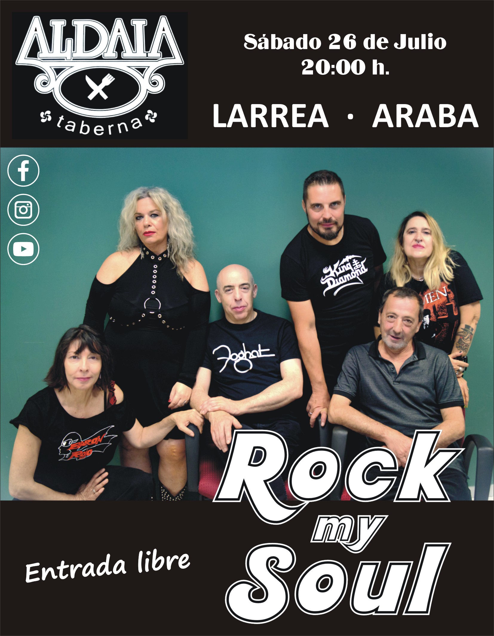 Rock my Soul en Larrea (Álava)